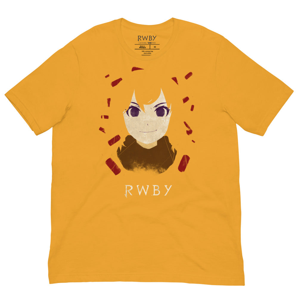 RWBY Yang Heartthrob T-Shirt Mustard